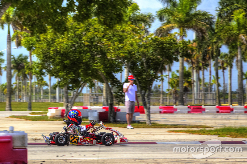 Emerson Fittipaldi Jr. en el Homestead Miami Speedway