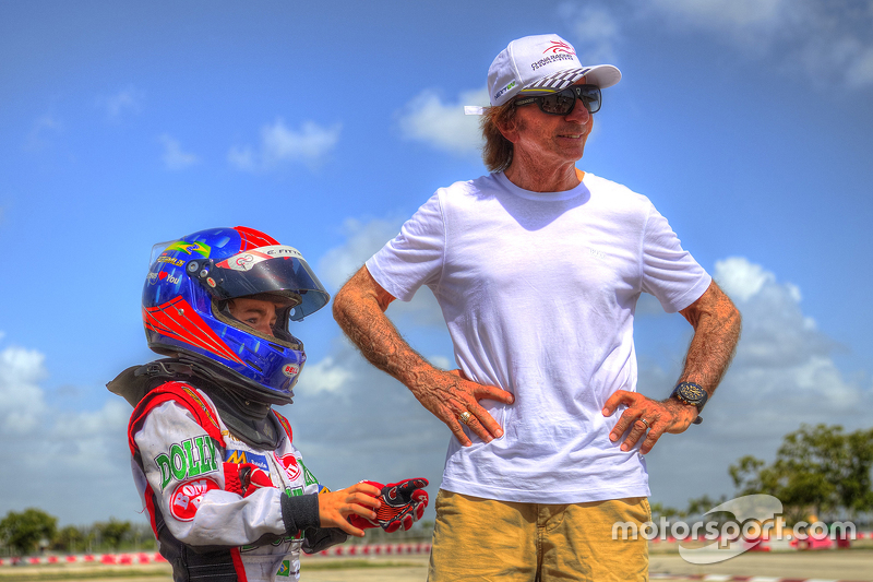 Emerson Fittipaldi Jr. no Homestead Miami Speedway