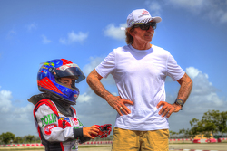 Emerson Fittipaldi Jr. au Homestead Miami Speedway
