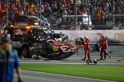 La voiture détruite d'Austin Dillon, Richard Childress Racing Chevrolet