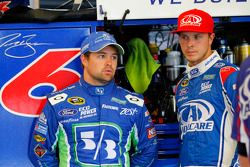 Ricky Stenhouse Jr., Roush Fenway Racing Ford and Trevor Bayne, Roush Fenway Racing Ford