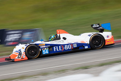 #54 CORE autosport Oreca FLM09: Jon Bennett, Colin Braun