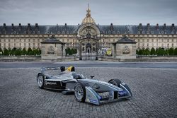 Formula E car in Paris