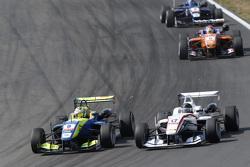 Alessio Lorandi, Van Amersfoort Racing Dallara Volkswagen and Julio Moreno, ThreeBond with T-Sport Dallara NBE