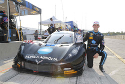 Prototype polesitter #10 Wayne Taylor Racing Corvette DP: Ricky Taylor, Jordan Taylor