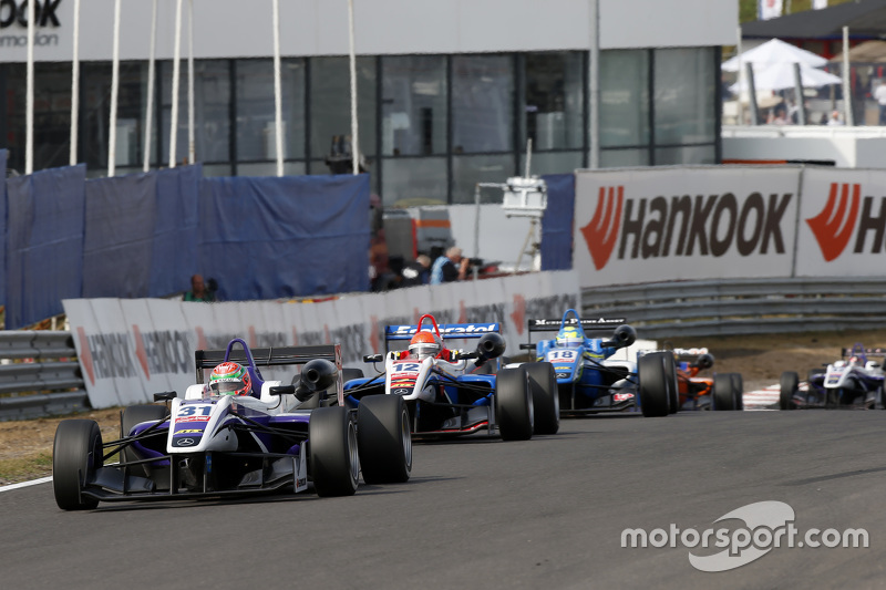 Wing Chung Chang et Pietro Fittipaldi, Fortec Motorsports Dallara Mercedes-Benz