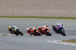 Jorge Lorenzo, Yamaha Factory Racing, Marc Marquez, Dani Pedrosa, Repsol Honda Team en Valentino Ros