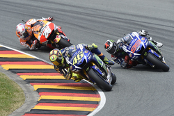 Valentino Rossi, Jorge Lorenzo, Yamaha Factory Racing e Dani Pedrosa, Repsol Honda Team