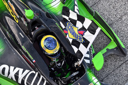 Race winner Sébastien Bourdais, KV Racing Technology Chevrolet