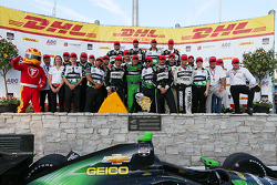 El ganador, Sébastien Bourdais, KV Racing Technology Chevrolet