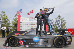 Race winners Ricky Taylor, Jordan Taylor