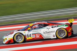 #64 AF Corse Ferrari F458 İtalya GT3: Mads Rasmussen, Felipe Barreiros, Francisco Guedes