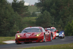 #62 Risi Competizione Ferrari F458: Pierre Kaffer, Giancarlo Fisichella, Olivier Beretta