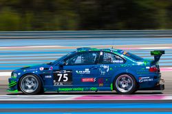 #75 BMW E46 M3 Coupe: Bernd Kupper, Martin Kroll, Chantal Kroll, Siarhei Paulavets