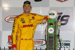 Le vainqueur Ryan Hunter-Reay, Andretti Autosport Honda