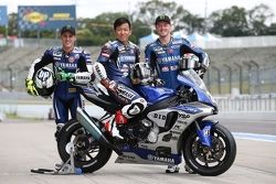 Bradley Smith, Pol Espargaro, Katsuyuki Nakasuga, Yamaha Factory Racing Team