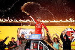 Race winner Christopher Bell, Kyle Busch Motorsports Toyota