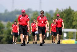 John Booth, Team Principal, Manor F1 Team and Graeme Lowdon, Manor F1 Team Chief Executive Officer