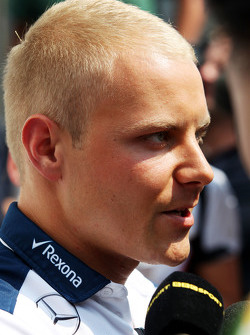 Valtteri Bottas, Williams com a imprensa