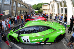#63 GRT Grasser Racing Team Lamborghini Huracan GT3 : Giovanni Venturini, Adrian Zaugg, Mirko Bortolotti