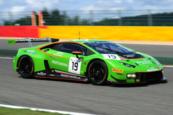 #19 GRT Grasser Racing Team Lamborghini Huracan : Andrew Palmer, Fabio Babini, Jeroen Mul