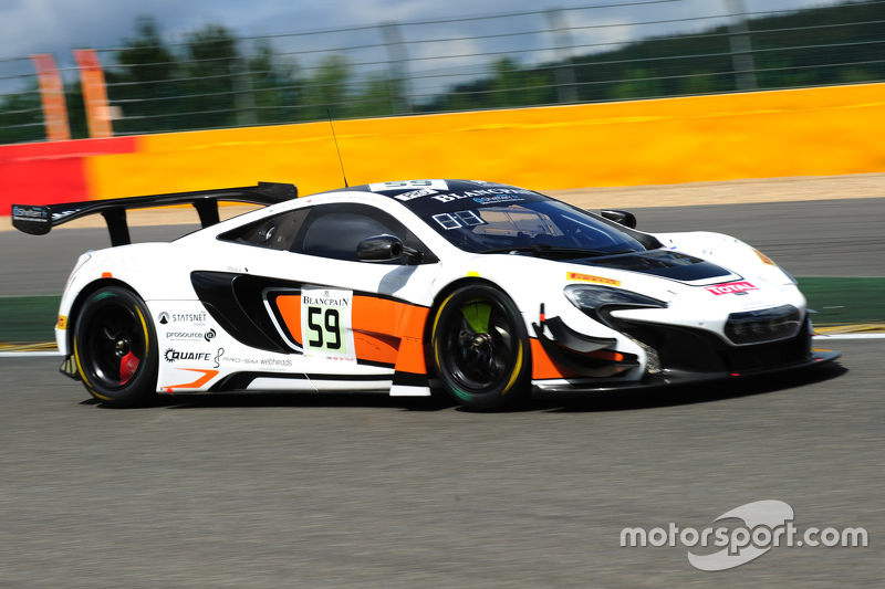 #59 Von Ryan Racing McLaren 650S GT3: Bruno Senna, Alvaro Parente, Adrian Quaife-Hobbs