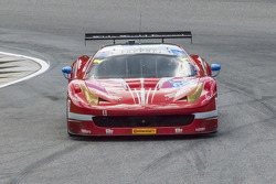 #62 Risi Competizione Ferrari F458: Pierre Kaffer, Giancarlo Fisichella, Olivier Beretta