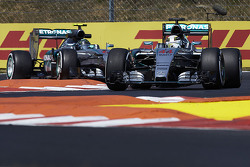 Lewis Hamilton et Nico Rosberg, Mercedes AMG F1 Team