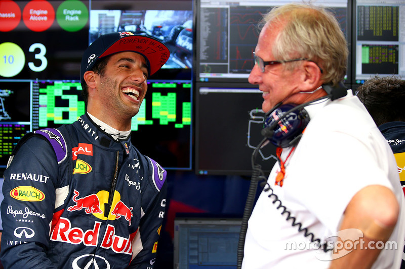 Daniel Ricciardo, Red Bull Racing dengan Dr. Helmut Marko