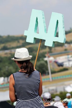 A Lewis Hamilton, Mercedes AMG F1 fan