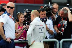 Valtteri Bottas, Williams avec Jennie Gow, BBC Radio 5 Live