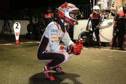 Frank Stippler waits for a pitstop