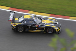#18 Black Falcon Mercedes SLS AMG GT3: Oliver Morley, Sean Johnston, Maro Engel