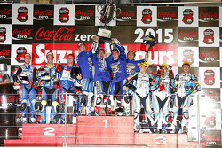 Podium: 1. Katsuyuki Nakasuga, Pol Espargaro, Bradley Smith; 2. Josh Hook, Dominique Aegerter, Kyle