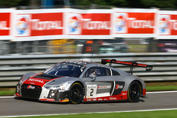 #2 Belgian Audi Club Team WRT Audi R8 LMS: Frank Stippler, Stéphane Ortelli, Nico Müller