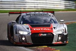 #2 Belgian Audi Club Team WRT Audi R8 LMS: Frank Stippler, Stéphane Ortelli, Nico Müller