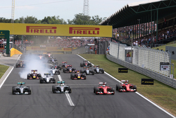 El inicio de la carrera