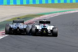 Lewis Hamilton, Mercedes AMG F1 Team y Felipe Massa, Williams F1 Team