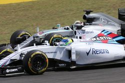 Felipe Massa, Williams F1 Team et Lewis Hamilton, Mercedes AMG F1 Team