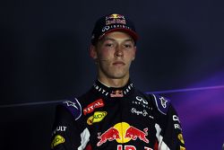 Daniil Kvyat, Red Bull Racing in the FIA Press Conference