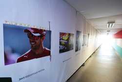 Sebastian Vettel, Ferrari added to the winners' wall