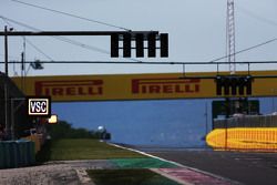 Virtual Safety Car sign