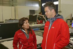 Lena Gade e Andre Lotterer, Audi Sport Team Joest