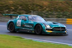 #21 Black Falcon Mercedes SLS AMG GT3: Hubert Haupt, Abdulaziz Al Faisal, Yelmer Buurman