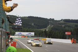 #46 Marc VDS Racing Team BMW Z4: Markus Palttala, Nicky Catsburg, Lucas Luhr takes the win