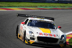 #99 Rowe Racing Mercedes SLS AMG GT3: Nico Bastian, Daniel Juncadella, Stef Dusseldorp
