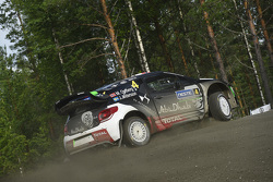Mads Ostberg et Jonas Andersson, Citroën DS3 WRC, Citroën World Rally Team