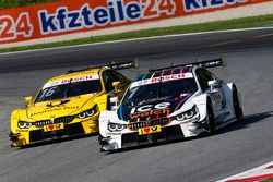 Timo Glock, BMW Team MTEK BMW M4 DTM dan Marco Wittmann, BMW Team RMG BMW M4 DTM