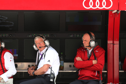 Arno Zensen, Patron d'Audi Sport Team Rosberg et le Dr. Wolfgang Ullrich, Patron d'Audi Sport