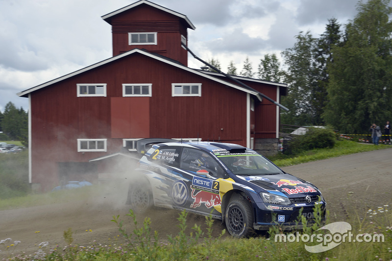 Jari-Matti Latvala and Miikka Anttila, Volkswagen Polo WRC, Volkswagen Motorsport